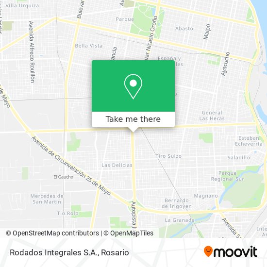 Mapa de Rodados Integrales S.A.