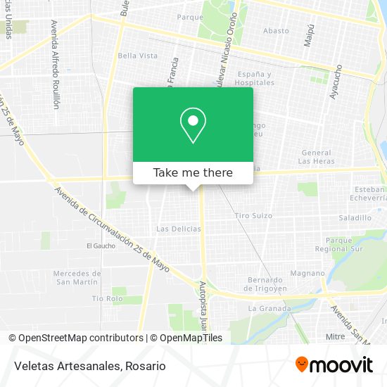 Mapa de Veletas Artesanales