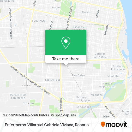 Enfermeros-Villarruel Gabriela Viviana map