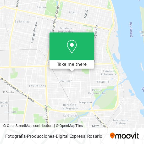 Fotografia-Producciones-Digital Express map