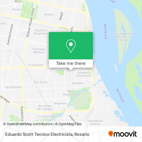 Eduardo Scott Tecnico Electricista map