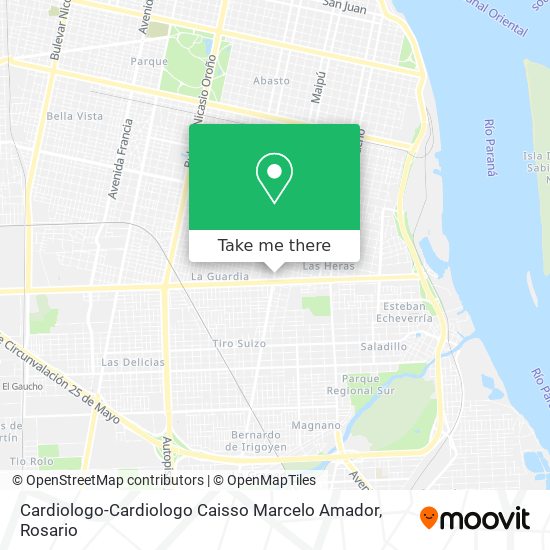 Cardiologo-Cardiologo Caisso Marcelo Amador map