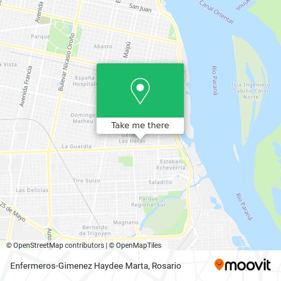 Enfermeros-Gimenez Haydee Marta map