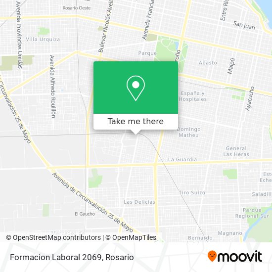Mapa de Formacion Laboral 2069