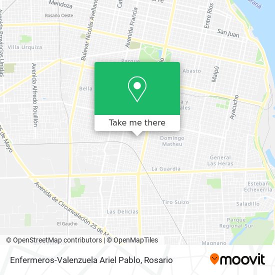 Enfermeros-Valenzuela Ariel Pablo map