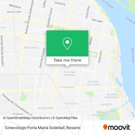 Mapa de Ginecologo-Forla Maria Soledad