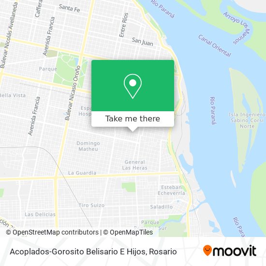 Acoplados-Gorosito Belisario E Hijos map