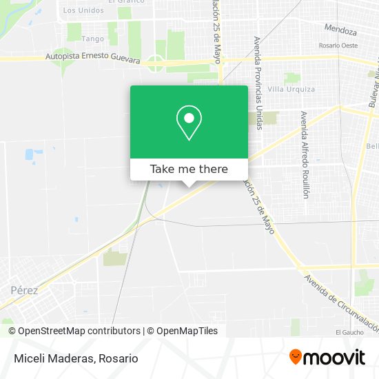 Mapa de Miceli Maderas