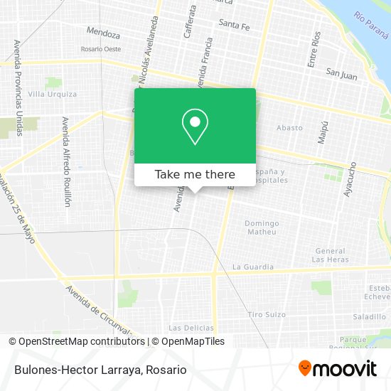 Mapa de Bulones-Hector Larraya