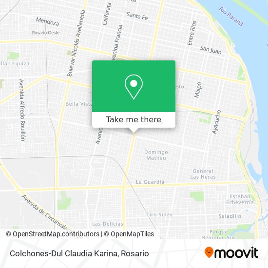 Mapa de Colchones-Dul Claudia Karina