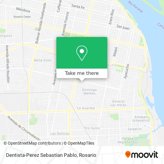 Dentista-Perez Sebastian Pablo map