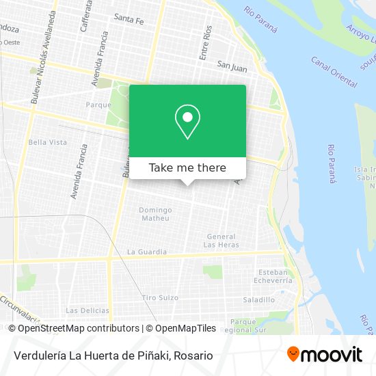 Verdulería La Huerta de Piñaki map