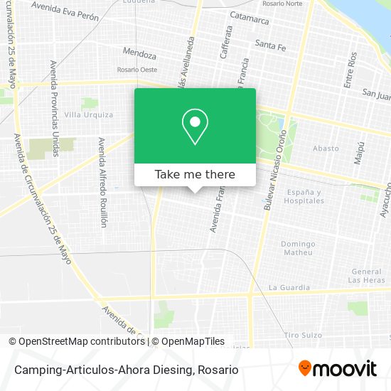Camping-Articulos-Ahora Diesing map