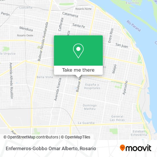 Enfermeros-Gobbo Omar Alberto map