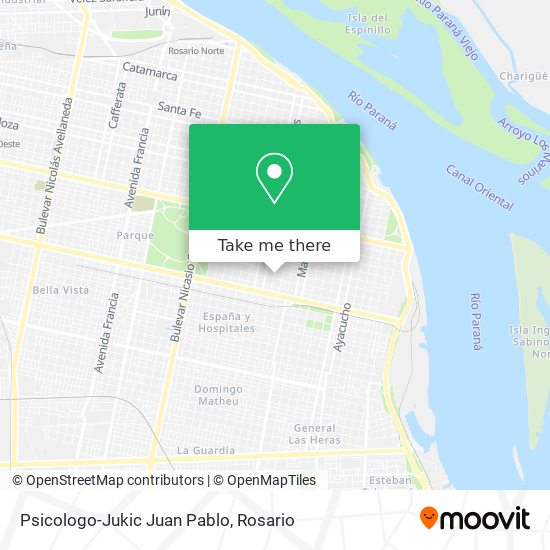 Psicologo-Jukic Juan Pablo map