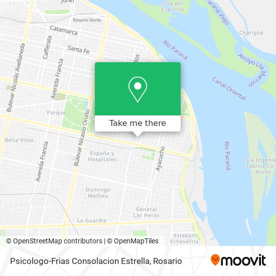 Mapa de Psicologo-Frias Consolacion Estrella