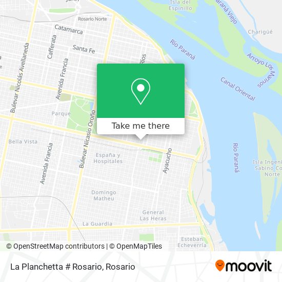 La Planchetta # Rosario map