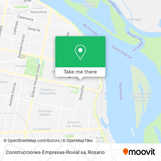 Construcciones-Empresas-Rovial sa map