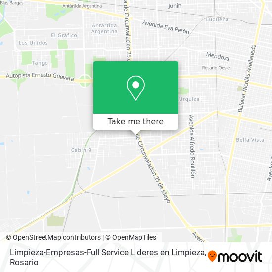 Mapa de Limpieza-Empresas-Full Service Lideres en Limpieza