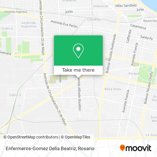 Enfermeros-Gomez Delia Beatriz map