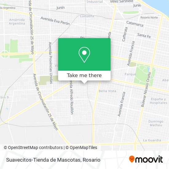 Suavecitos-Tienda de Mascotas map