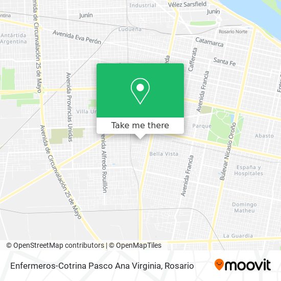 Mapa de Enfermeros-Cotrina Pasco Ana Virginia