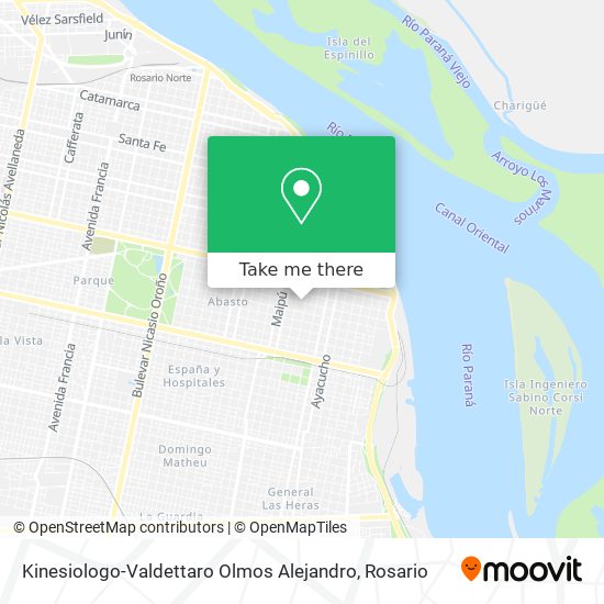 Kinesiologo-Valdettaro Olmos Alejandro map
