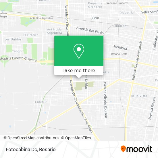 Mapa de Fotocabina Dc