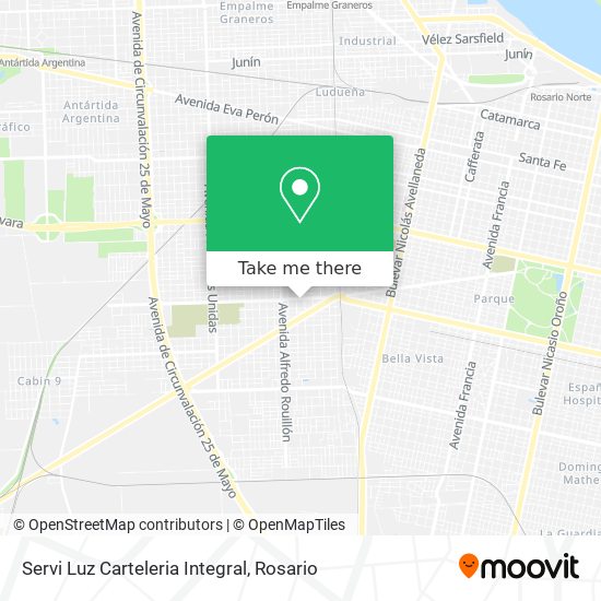 Servi Luz Carteleria Integral map