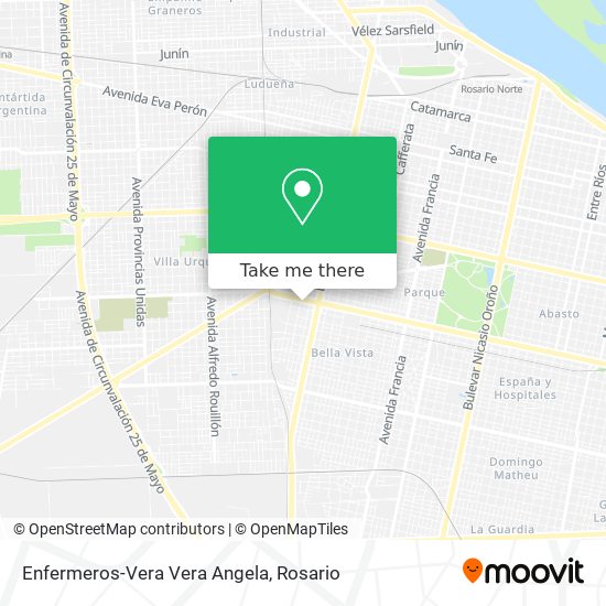 Enfermeros-Vera Vera Angela map