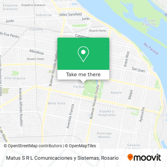 Matus S R L Comunicaciones y Sistemas map