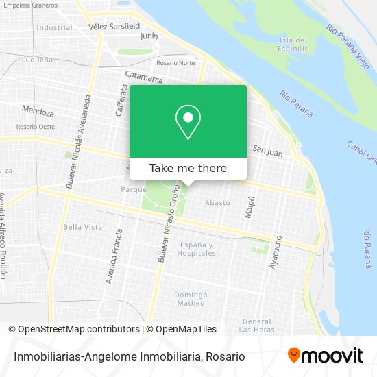Inmobiliarias-Angelome Inmobiliaria map