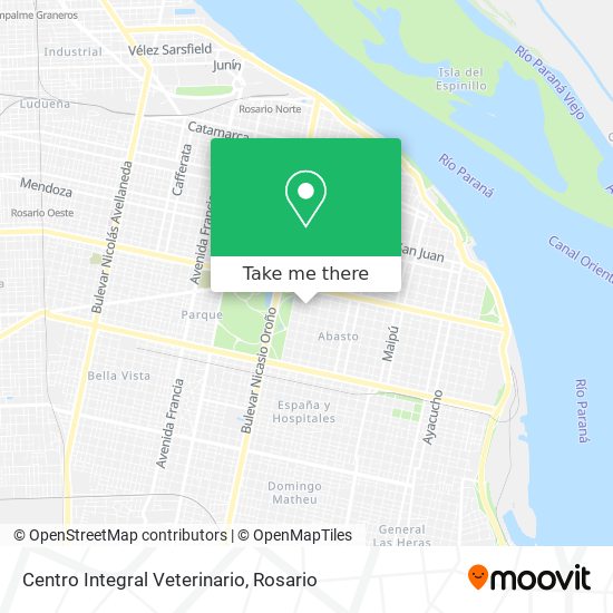 Centro Integral Veterinario map