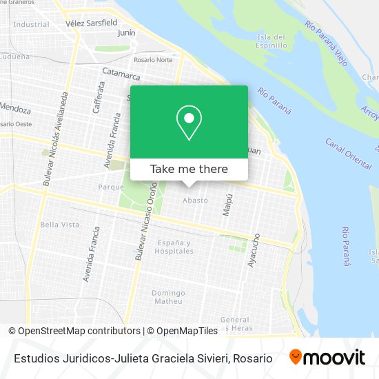 Estudios Juridicos-Julieta Graciela Sivieri map