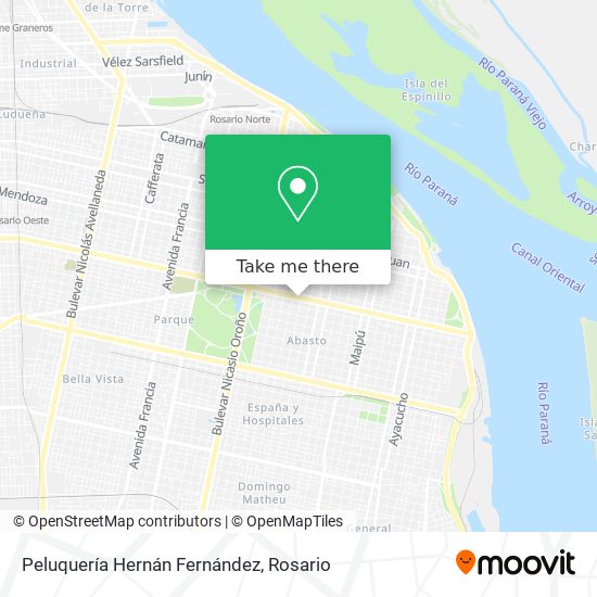 Peluquería Hernán Fernández map