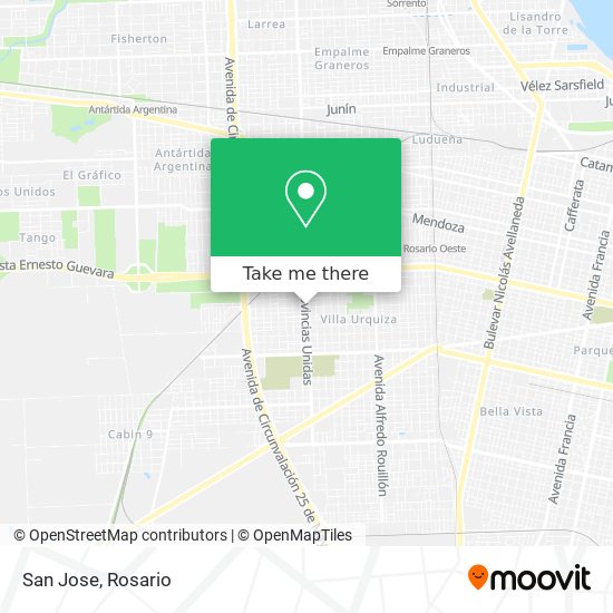 San Jose map