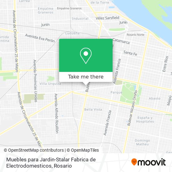 Muebles para Jardin-Stalar Fabrica de Electrodomesticos map