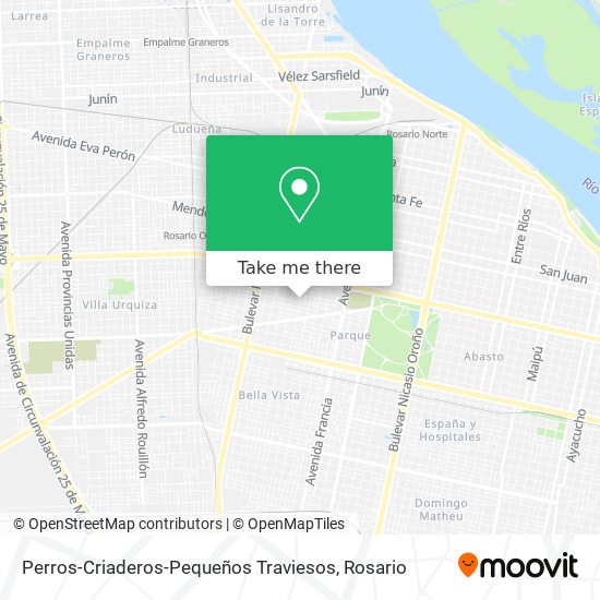 Perros-Criaderos-Pequeños Traviesos map