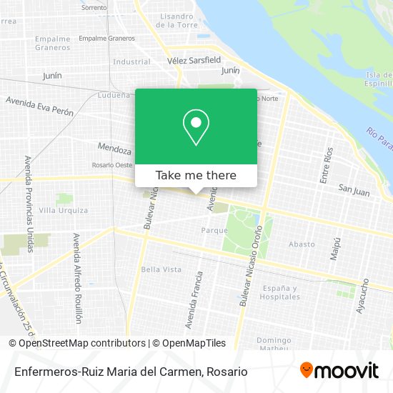 Enfermeros-Ruiz Maria del Carmen map