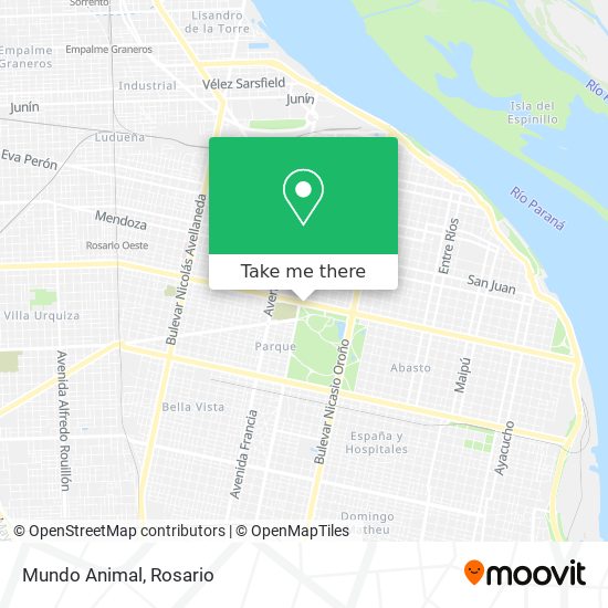 Mapa de Mundo Animal