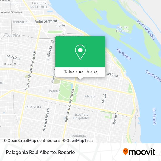 Palagonia Raul Alberto map