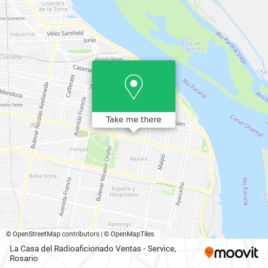 La Casa del Radioaficionado Ventas - Service map