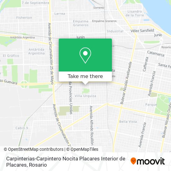 Carpinterias-Carpintero Nocita Placares Interior de Placares map