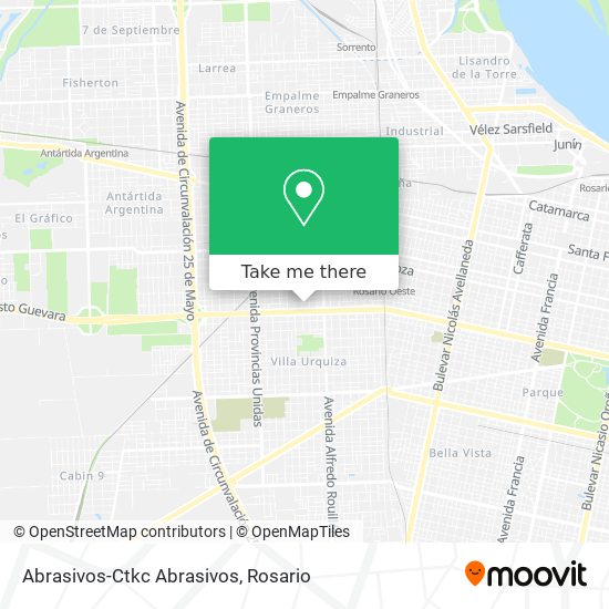 Abrasivos-Ctkc Abrasivos map