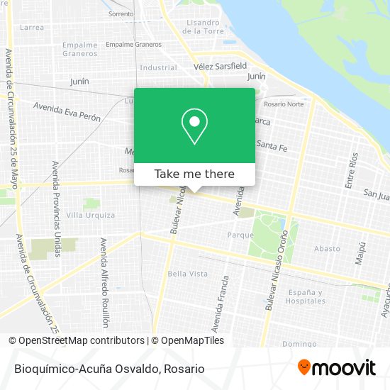 Mapa de Bioquímico-Acuña Osvaldo