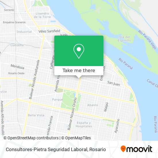Mapa de Consultores-Pietra Seguridad Laboral