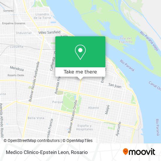 Medico Clinico-Epstein Leon map