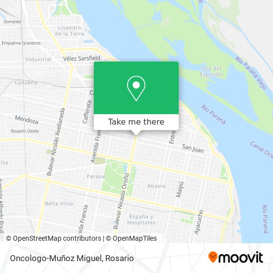 Oncologo-Muñoz Miguel map