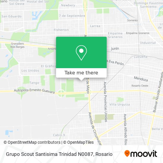 Grupo Scout Santisima Trinidad N0087 map