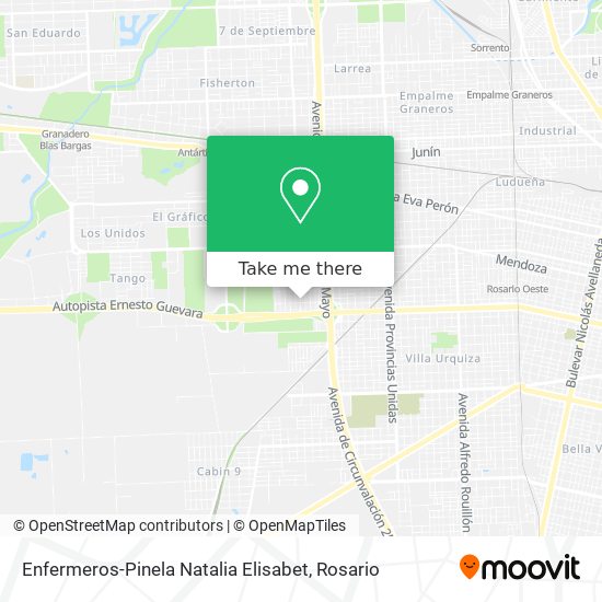 Enfermeros-Pinela Natalia Elisabet map